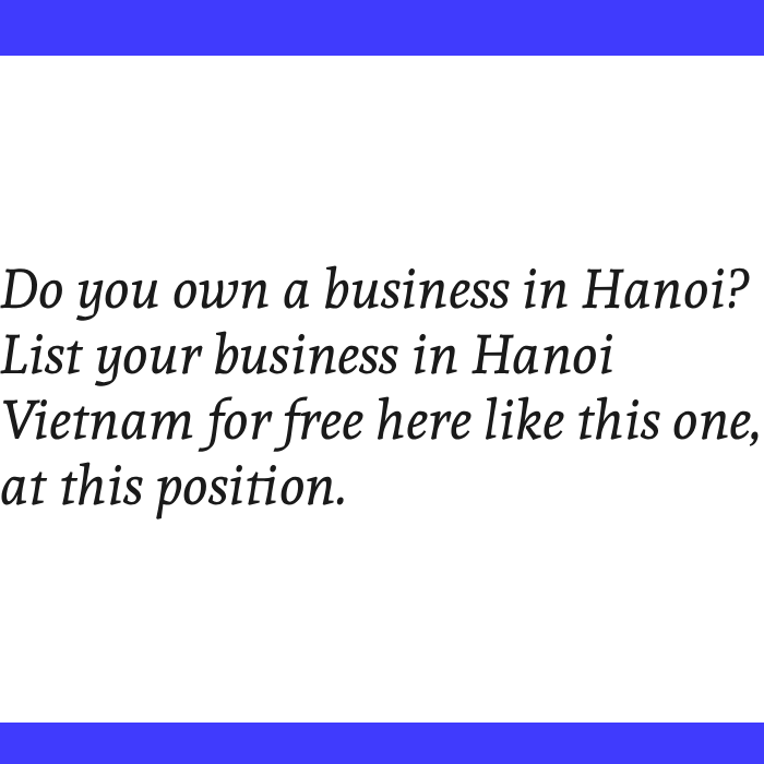 list your business on go Hanoi